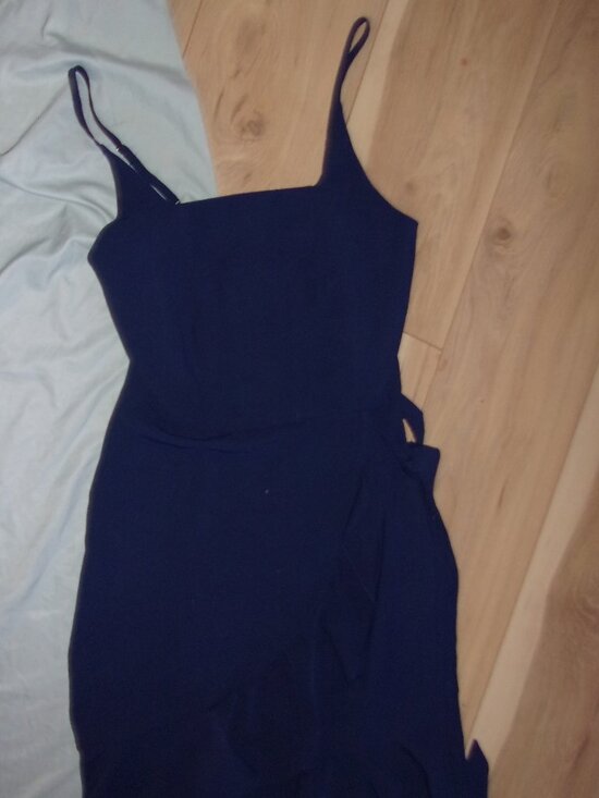 Dresses & Skirts - blue womens size medium party dress sun summer casual